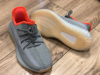 Кроссовки YEEZY BOOST 350 V2 Grey/Orange