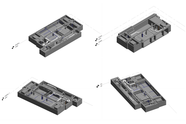 Обмерный чертеж с 3д-моделированием