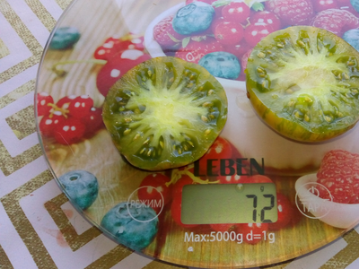 Томат Зеленая богиня Ксанаду (Xanadu Green Goddess), США