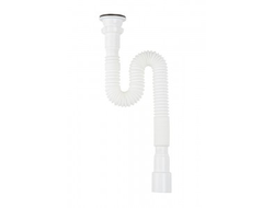 Гофросифон 1 1/2"х40/50 удлиненный с винтом 60 мм, F113-18-MR [56877]