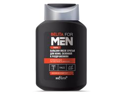 Бальзам после бритья для кожи, склонной к раздражениям Belita for Men, 250 мл