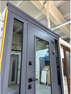 Входная Дверь AG 6149 Термо AL Двери Регионов с фрамугами