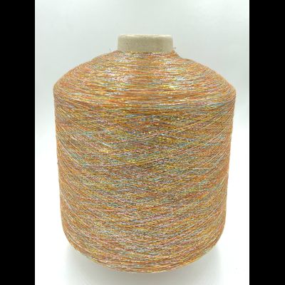 TORCITURA di DOMASO BACH LUREX  люрекс 1/ 34000 65% ВИСКОЗА 35% PL   (50 грамм, 1700 метров) цв. 165PR золото мультиколор