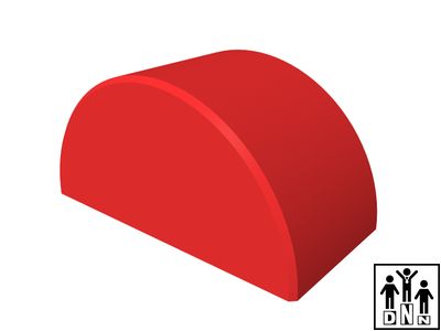 Мягкий модуль полуцилиндр 300x150x150