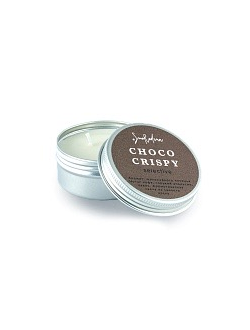 SmoRodina Choco Crispy Натуральная свеча для аромамассажа «Шоколадное печенье», 50 мл