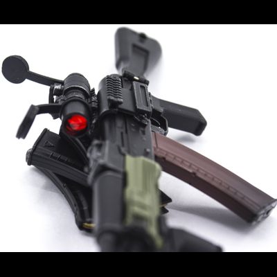 Автомат АК-74М с обвесом 1/6 (M-069 B) - SUPERMCTOYS