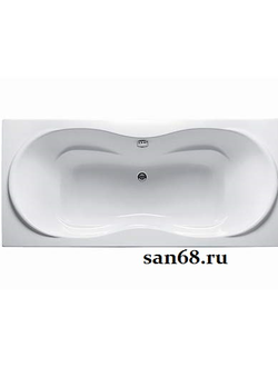 Ванна акриловая прямоугольная 1Marka DINAMIKA 1, 7*0, 80 185л 180x80 ДИНАМИКА 200л (каркас+панель) (Марка №1)