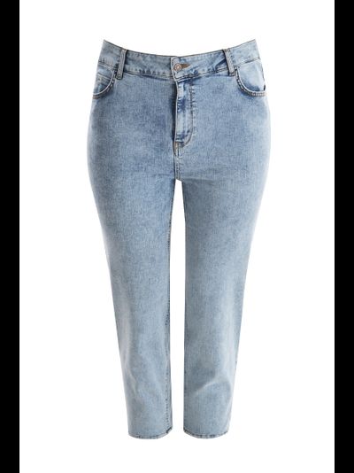 Джинсы голубые