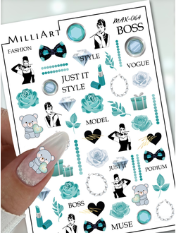 Слайдер-дизайн MilliArt Nails MAX-064
