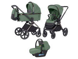 Коляска 3в1 Carrello Ultimo CRL-6521 Fern Green CHROME 2024
