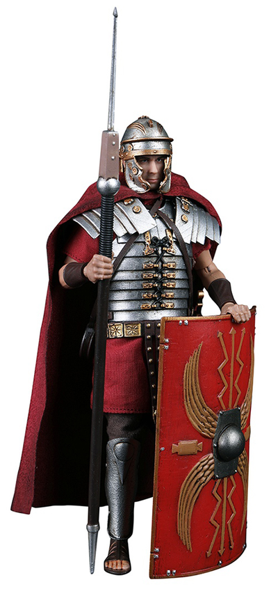 Римский легионер - КОЛЛЕКЦИОННАЯ ФИГУРКА 1/12 ROMAN - HEAVY INFANTRY (RO001) - COOMODEL x HHMODEL