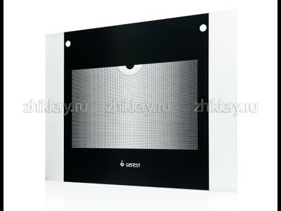 Стекло наружное GEFEST 6100, белое с термоуказателем (6100.18.0.001-01) 598x448