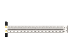 Разметочная линейка 400 мм. высокой точности