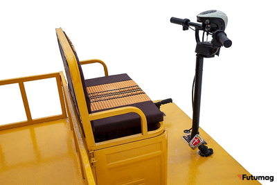 Платформенная тележка электрическая RuTrike ПЕРОН ТРАП