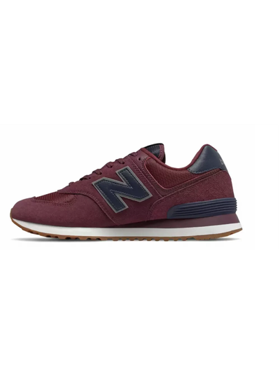 New Balance 574 Classic Dark Red Blue
