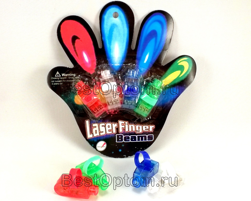 Светящиеся пальцы (насадка на палец) Laser Finger оптом
