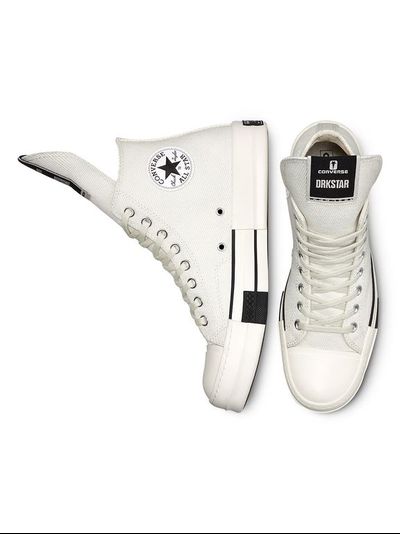 Кеды Converse x Rick Owens DRKSTAR Chuck Taylor 70 Hi белые высокие