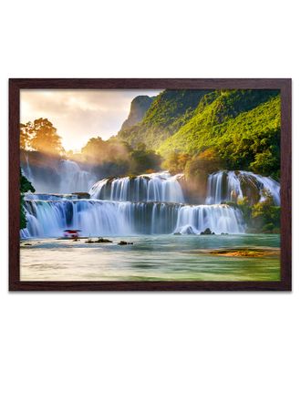 Картина интерьерная в раме 818кор 70*50 "Водопад".
