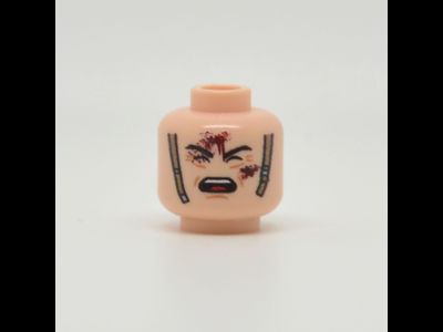 Голова Лего с травмой головы | INJURED HEAD United Bricks