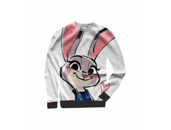 Свитшот 3D с полной запечаткой год Кролика №9