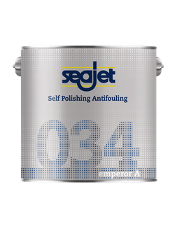 Необрастающая краска «SEAJET 034 EMPEROR» самополирующаяся для судов из стеклопластика, стали, дерева или алюминия 2.5л.