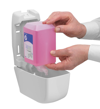 6340 Scott Essential Пенное мыло и лосьон для рук в кассетах картриджах 1 литр Kimberly-Clark Professional