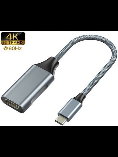 Адаптер/переходник KS-772 4K USB Type C (M) в HDMI (F)