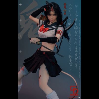 ПРЕДЗАКАЗ - Японская школьница-демон Юми - Коллекционная ФИГУРКА 1/6 scale Onihime Part 2 Yumi Souki (GD97011A) - GDTOYS  ?ЦЕНА: 23200 РУБ.?