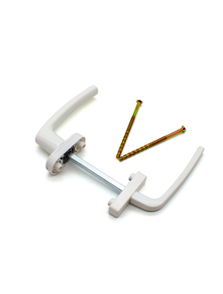 003-Ручка двухстор  (узко/широкая), Белая  Артикул: 00000570