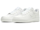 Белые повседневные Кроссовки Nike Air Force 1 07 Triple White мужские CW2288-111