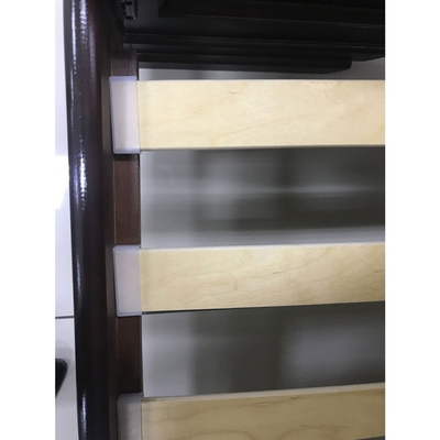 Кровать " Елена " из массива с ортопедическим основанием орех (Бравомебель)