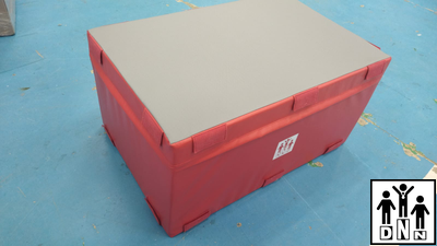 Тумба для запрыгивания - Плиобокс (Plyo box) 90см х 60см х 45см DNN