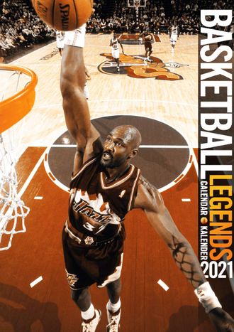 Basketball Legends Иностранные перекидные календари 2021, Basketball Calendar 2021, Intpressshop