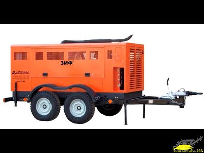 Станция компрессорная передвижная дизельная ЗИФ-ПВ-24/1,6 на раме