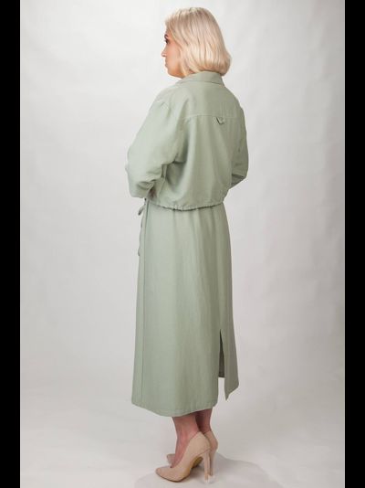 Жакет 4387 _ Юбка 179 мята