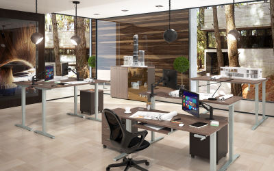 Стол подъемный механический