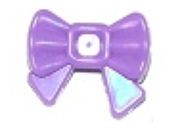 Friends Accessories Hair Decoration, Bow with Pin, Medium Lavender (93080j / 6097073)