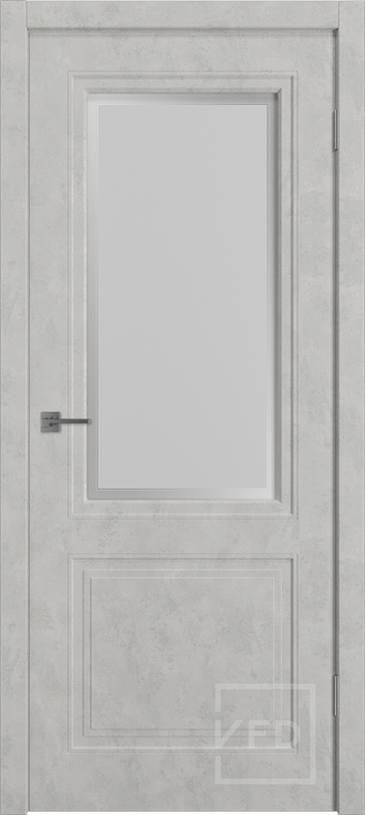 Дверь ПО Quadro 2 antic loft art cloud