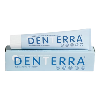 Зубная паста "Солевая", 50мл (Denterra)