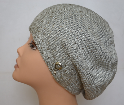 Серебристый летний берет Vizio Италия S A 6