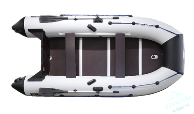 Лодка ПВХ Prof Marine PM400CL Classic, моторно-гребная, килевая