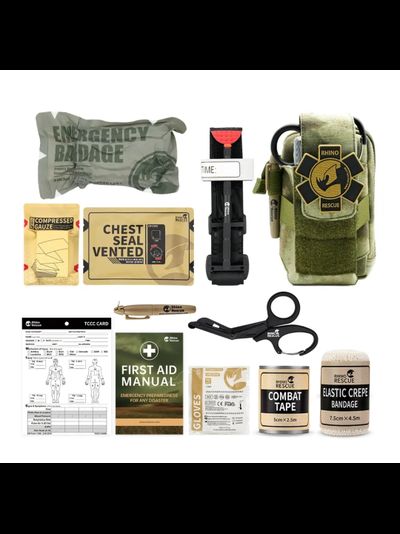 Аптечка тактическая первого эшелона Rhino Rescue EDC (ATACS-FG)