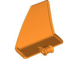 Technic, Panel Curved #71 5 x 4 x 3 Tapered Left, Orange (80272 6472520)