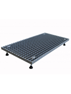 Приступок решетчатый прессованный