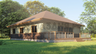 Коттедж 13x11,2