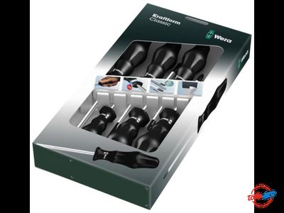 Набор отверток WERA Kraftform Classic 1734/55/6, WE-031281