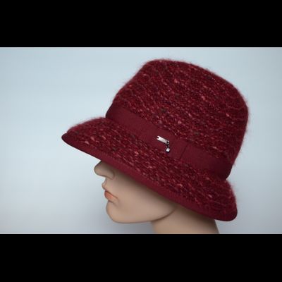 Шляпа Vizio 6924 PL бордовая