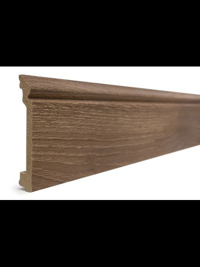 Напольный плинтус Decor-Dizayn 701-92SH, влагостойкий, ударопрочный, 2,4 метра