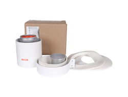 Начальный участок POMMER вертикальный коакс. 60/100 хомут в комплекте + втулка D60 L-50 (Арт. RCA-60