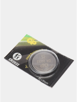 Батарейка литиевая GP, CR2032, 1ШТ.